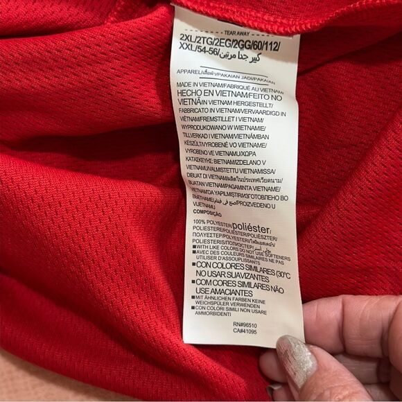 UNDERARMOUR Performance Polo Textured Heatgear Shirt 2XL - Picture 12 of 13